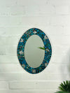 Oval Mosaic Mirror