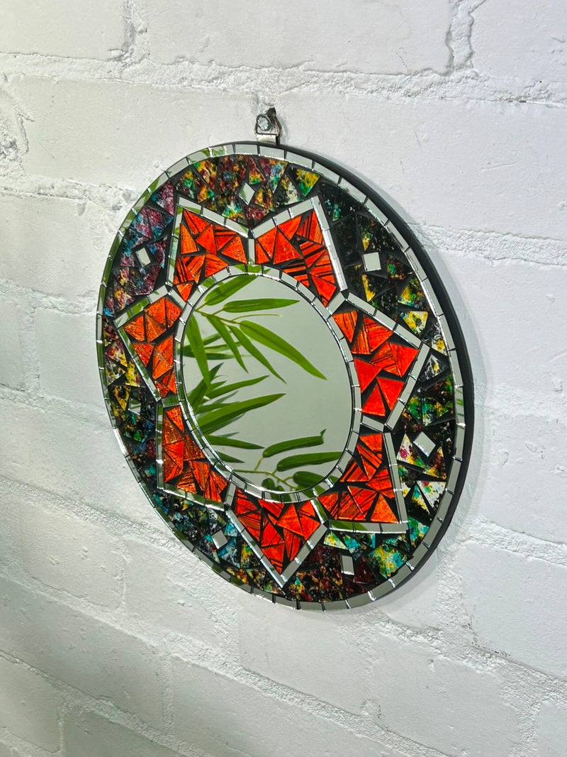 Round Star Mirror
