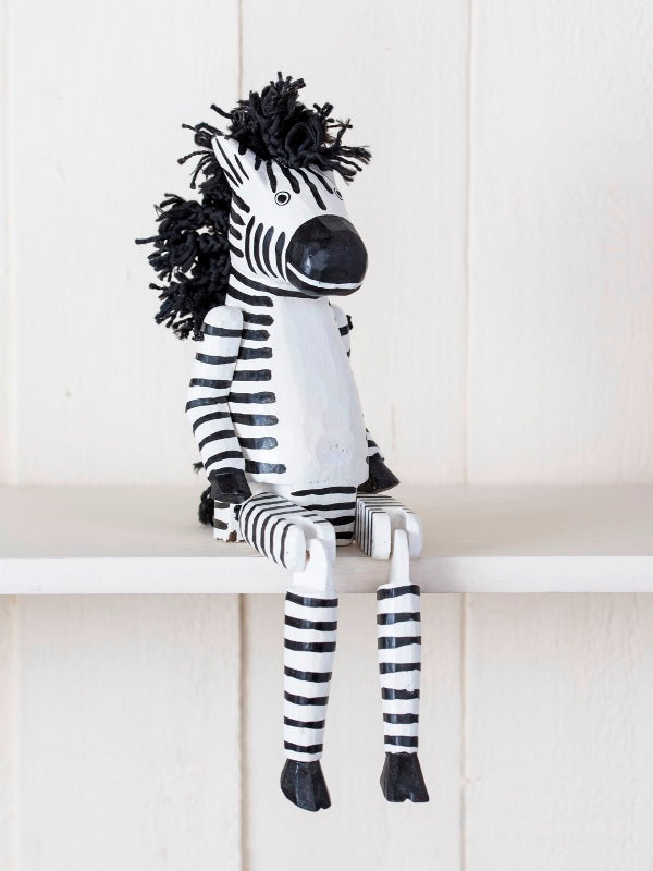 Zebra Shelf Sitter