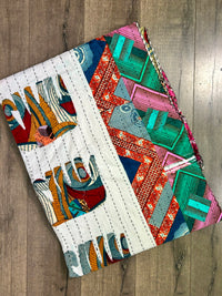 Quilted Elephant  Bedspread