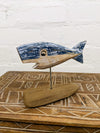 Whale Stick on Driftwood