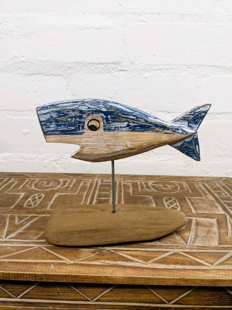 Whale Stick on Driftwood