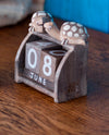 Small Wooden Turtle Calendar