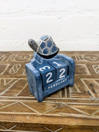 Wooden Turtle Calendar