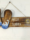 Hello, Summer Flip Flops Plaque