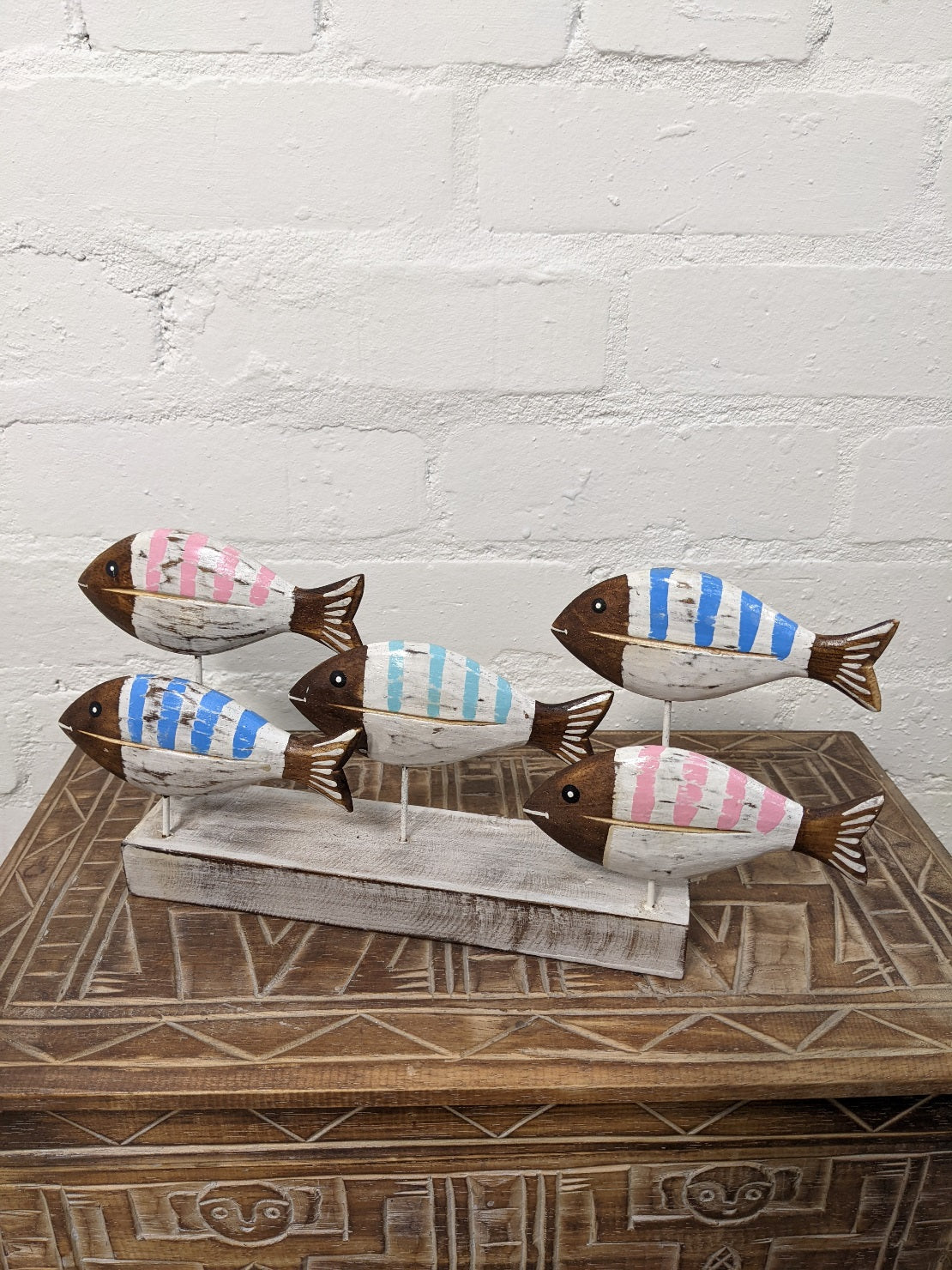 Five Fish On Sticks
