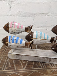 Five Fish On Sticks