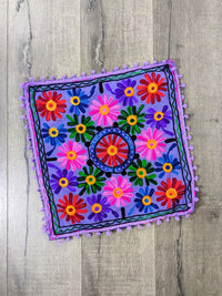 Embroidered Cushion Cover