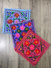 Embroidered Cushion Cover
