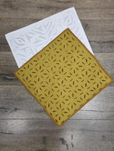 Cut Out Patterned Cushion Cover