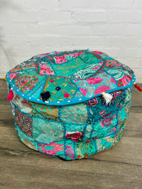 Large Round Pouffe Cover Only
