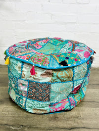 Large Round Pouffe Cover Only