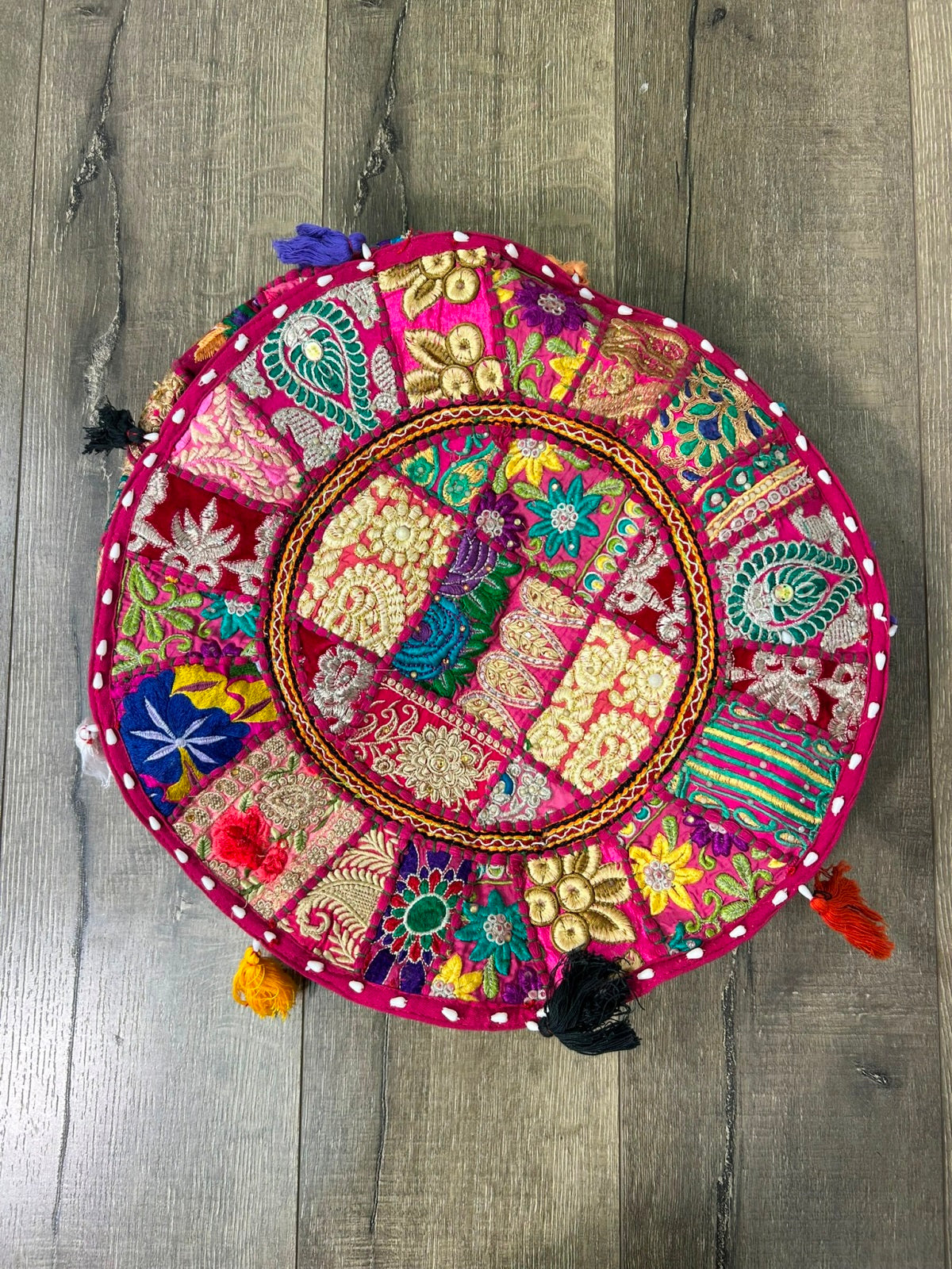 Small Round Pouffe Cover Only