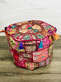 Small Round Pouffe Cover Only