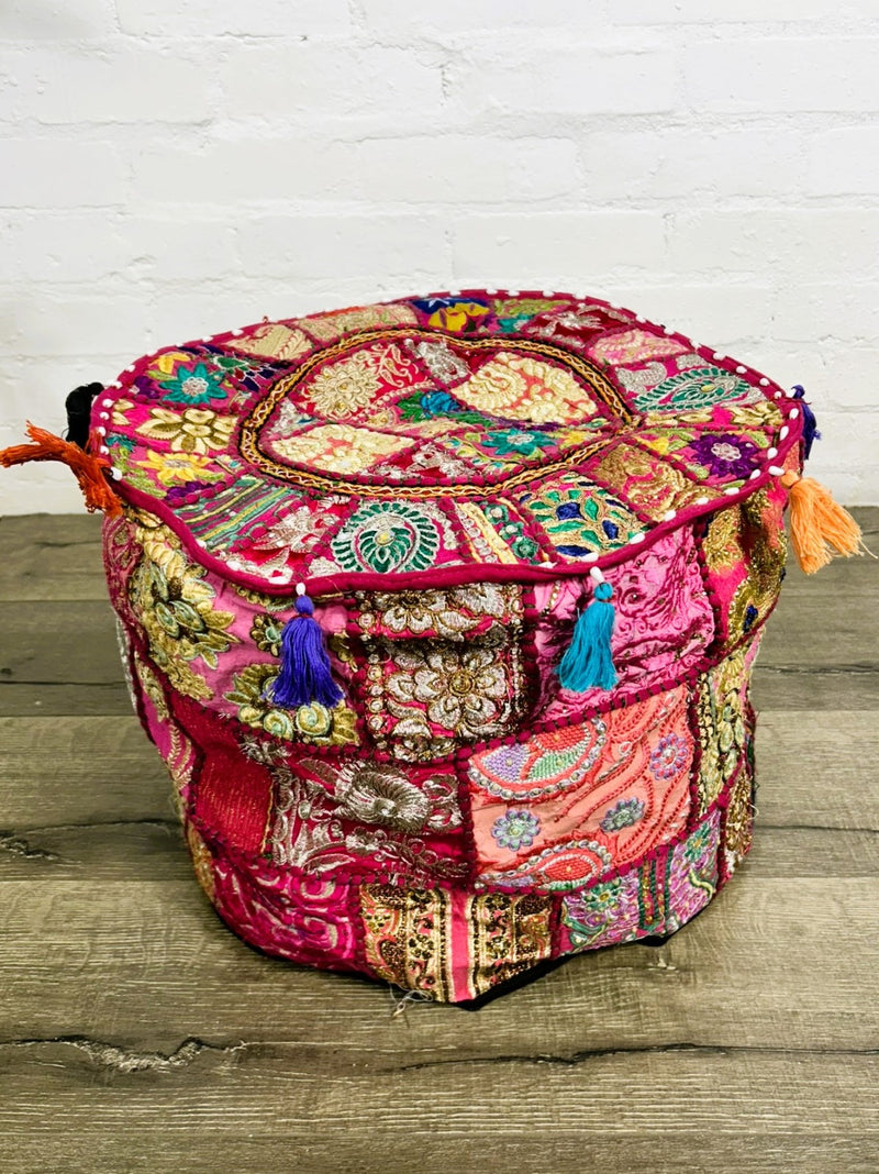 Small Round Pouffe Cover Only