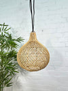 Bulb Shape Rattan Lampshade