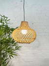 Bulb Shape Rattan Lampshade