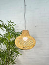 Bulb Shape Rattan Lampshade