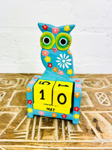 Bright Painted Owl Calendar
