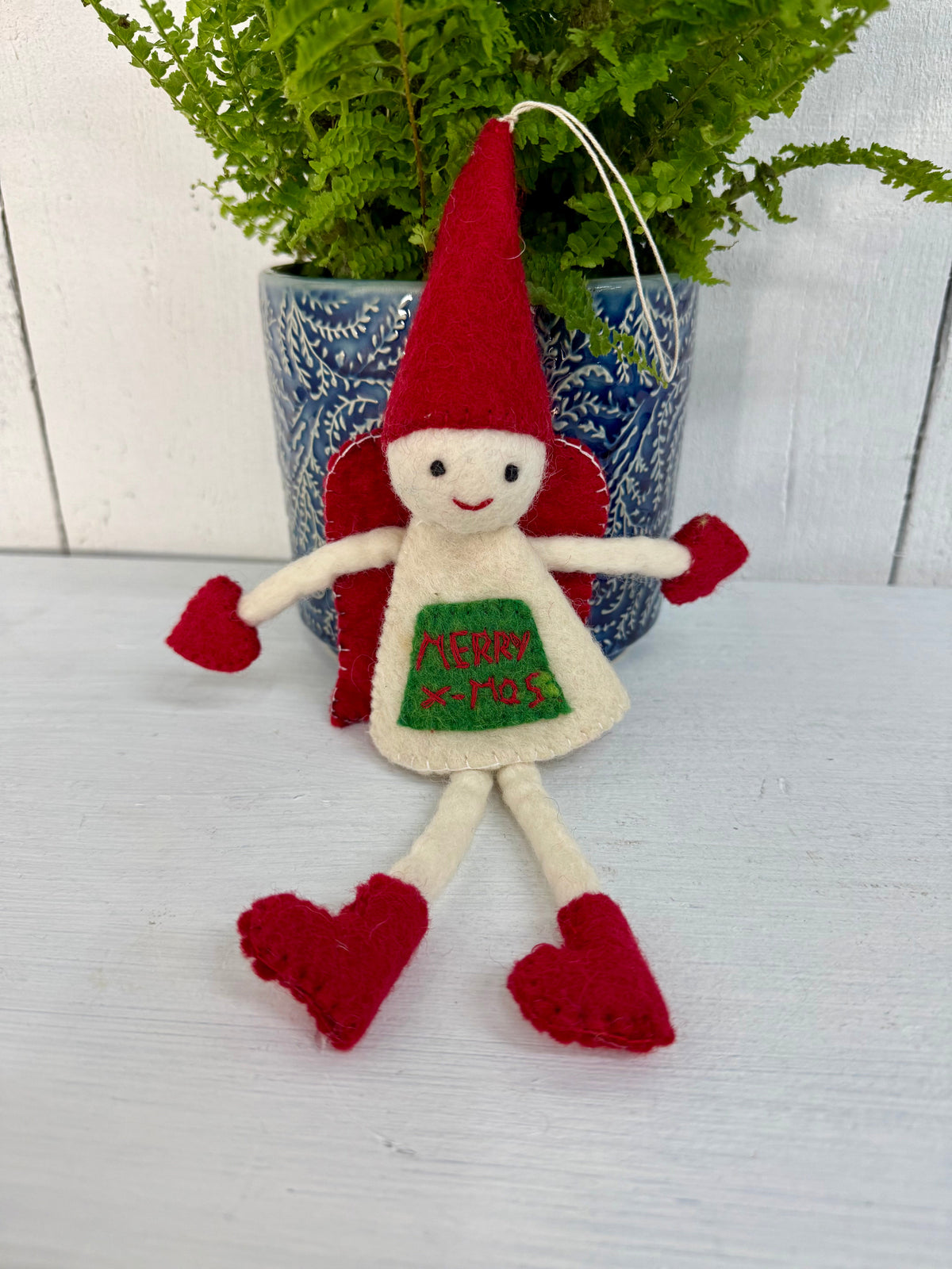 Merry Xmas Hanging Pixie