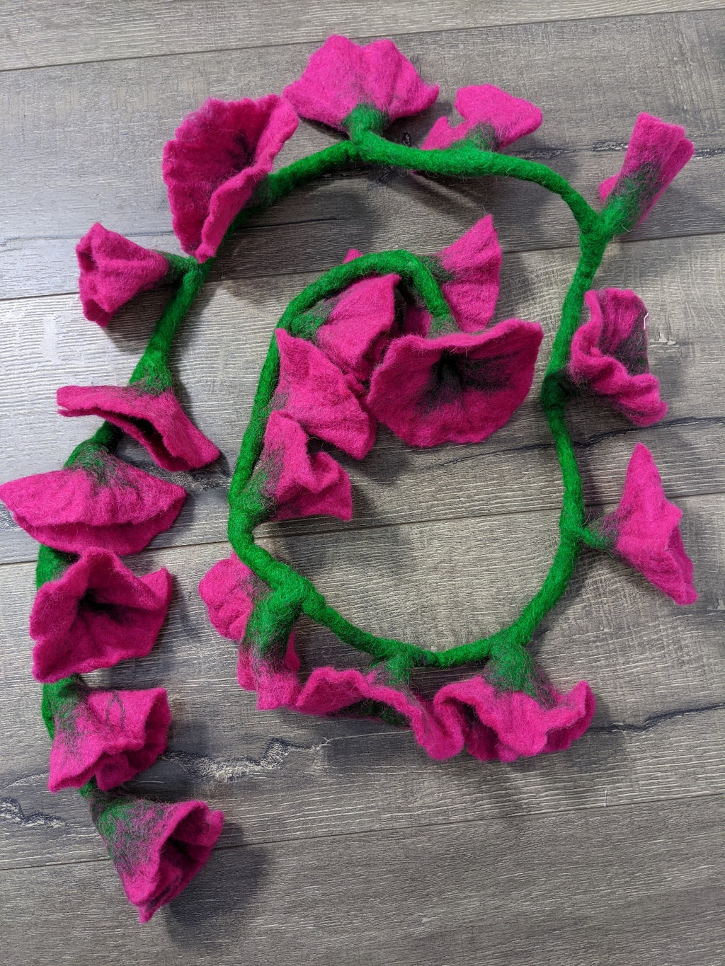 Felt String Of Flowers – Gringo Fairtrade