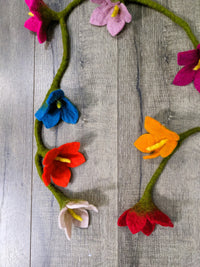 Felt Multi Flower String