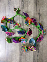 Felt And Fabric Flower String