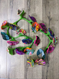 Felt And Fabric Flower String