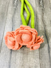 Assorted Felt Single Rose