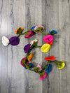 20 Flower Multi Felt Flower Garland
