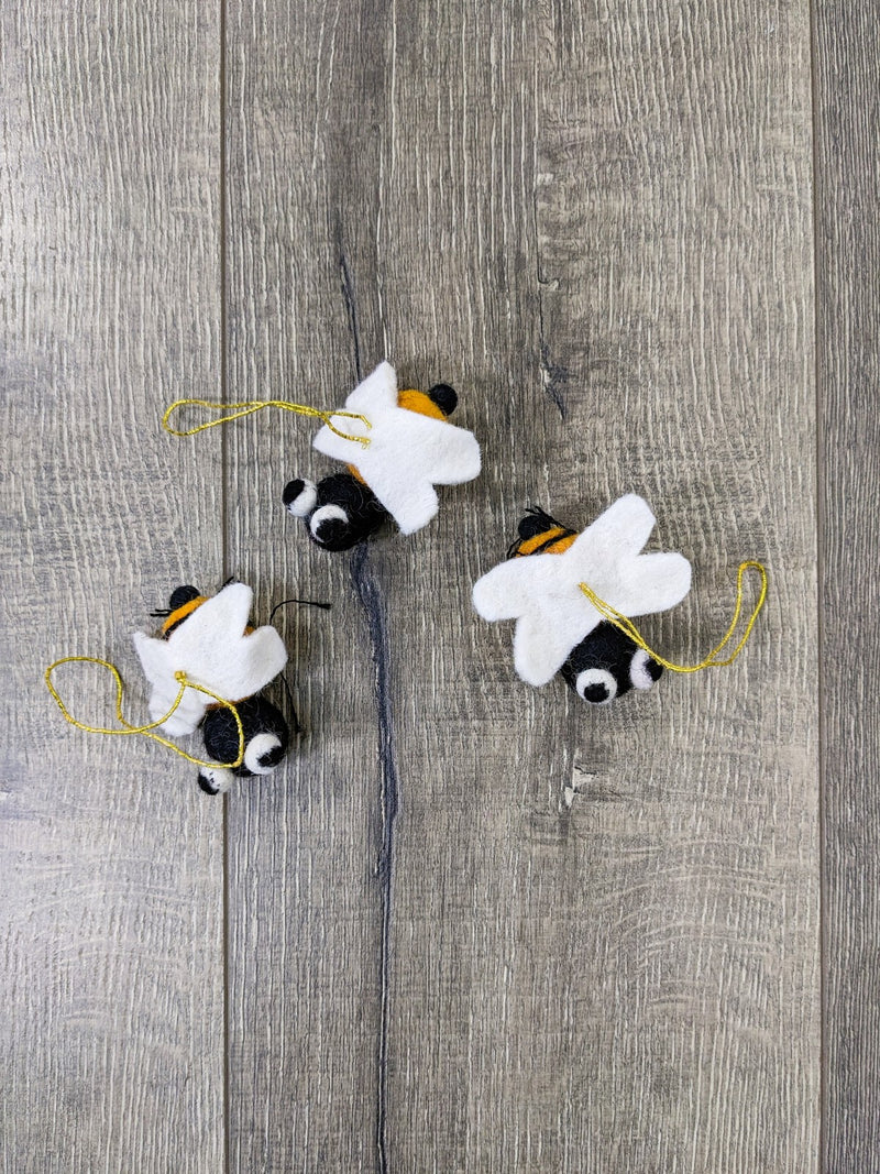 Medium Felt Hanging Bee