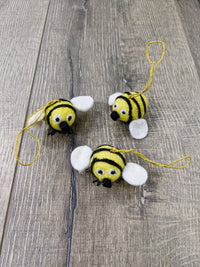 Small Felt Hanging Bee