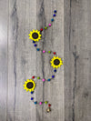 Sunflower Felt Hanging String
