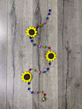 Sunflower Felt Hanging String