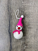 Felt Hanging Snowman