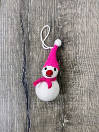 Felt Hanging Snowman
