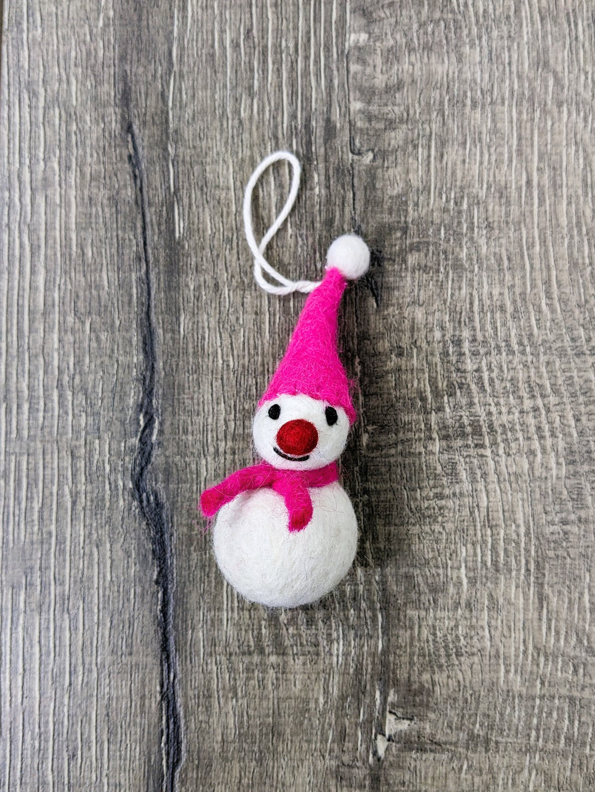 Felt Hanging Snowman