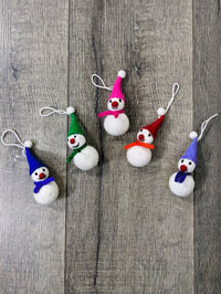 Felt Hanging Snowman