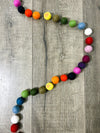 Felt Bobble String Multicoloured