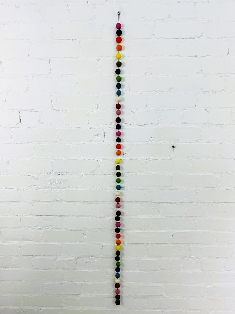 Felt Bobble String Multicoloured