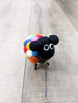 Felt Rainbow Sheep