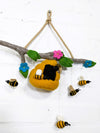 Felt Beehive Hanger