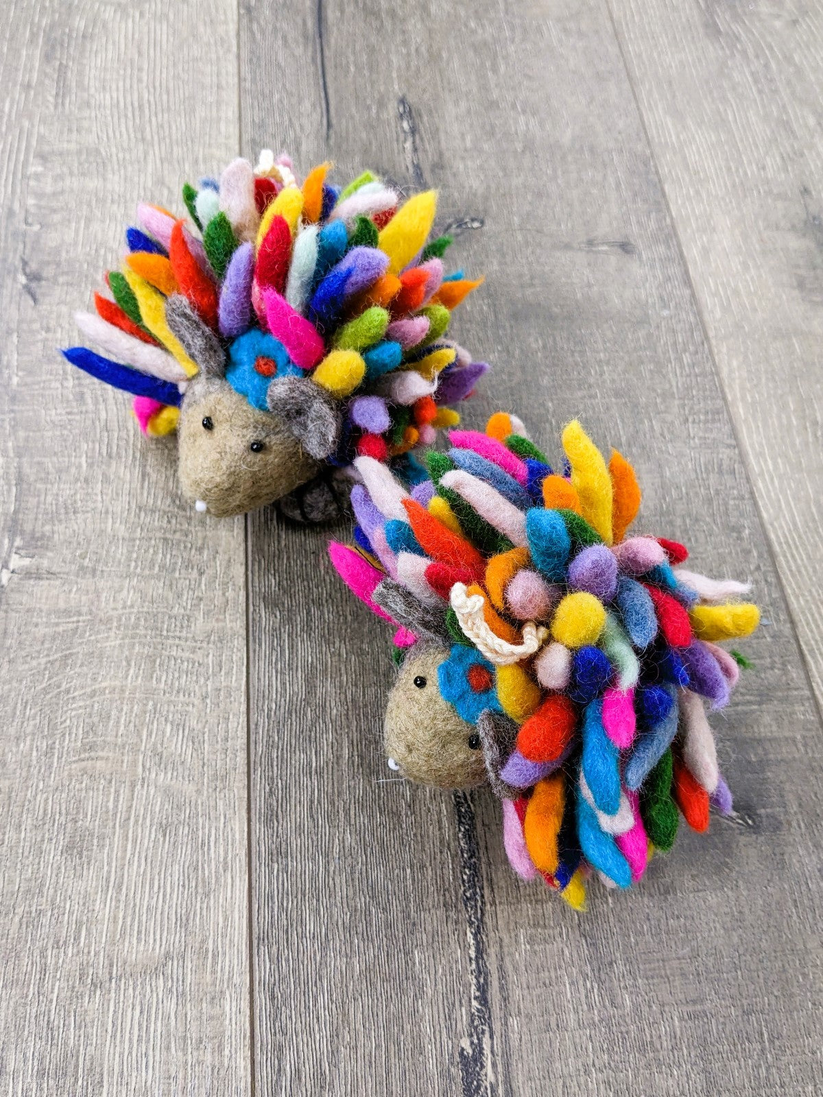 Felt Hanging Bright Hedgehog