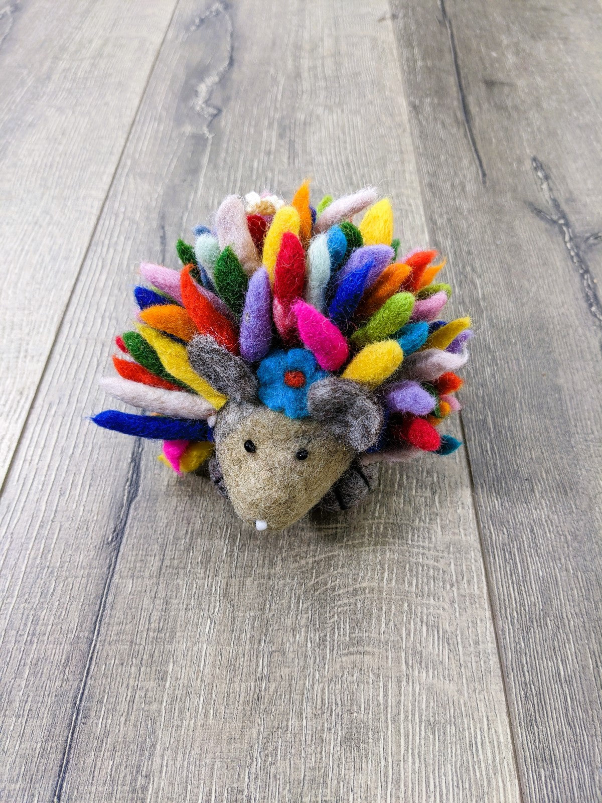 Felt Hanging Bright Hedgehog