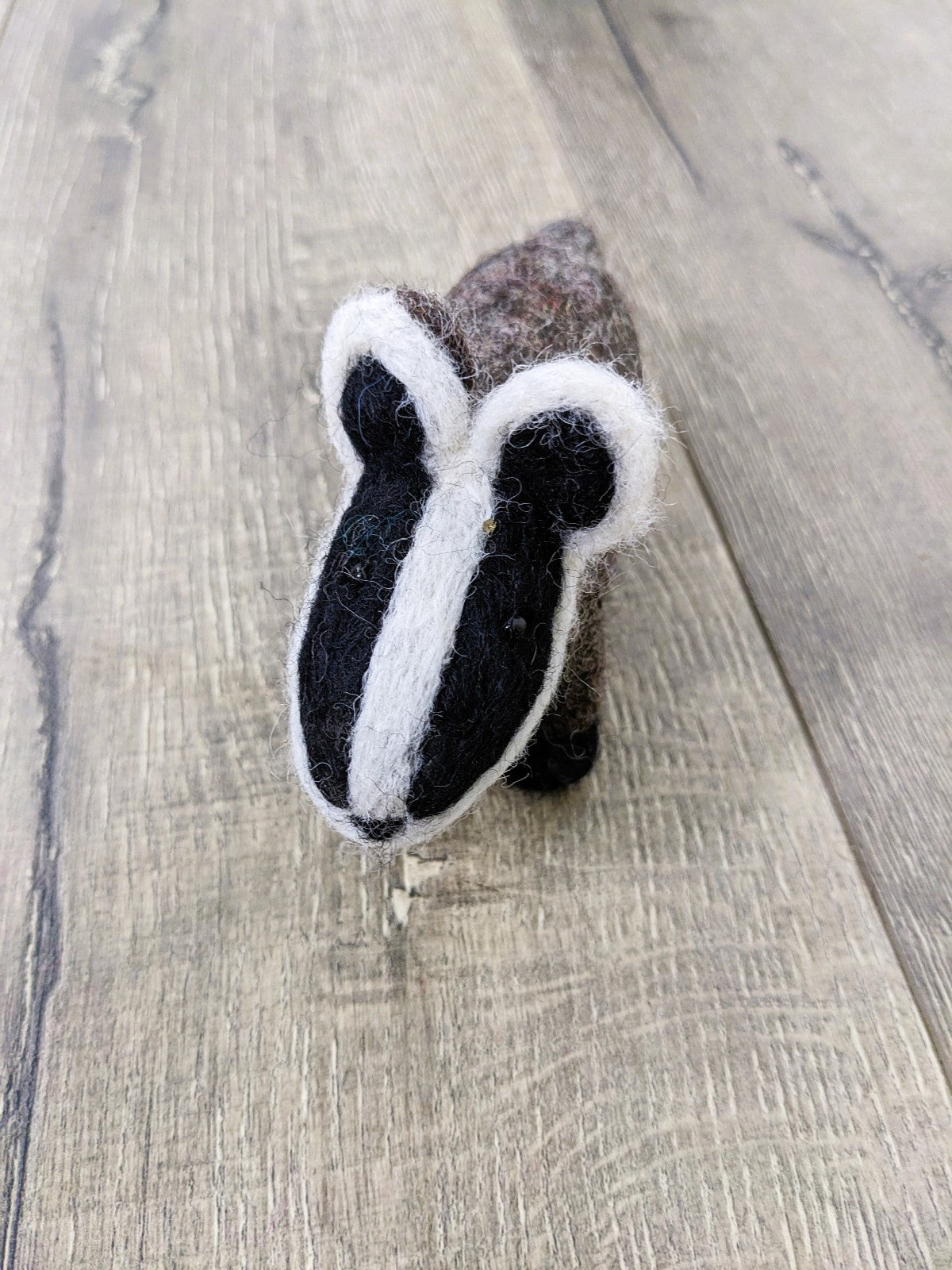 Small Felt Badger