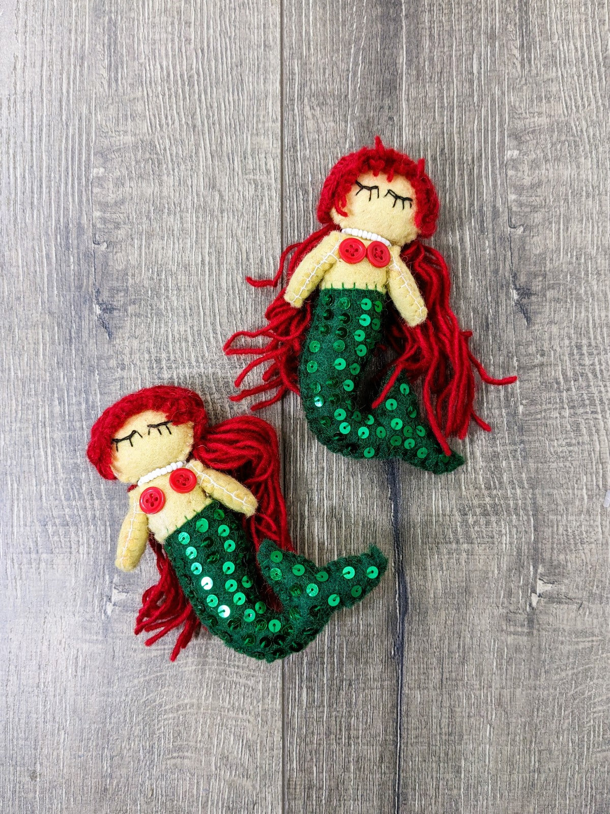 Mermaid With Sequin Tail