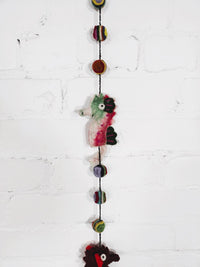 Felt Seahorse String