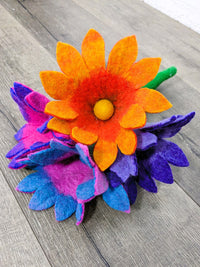 Felt Bright Flower