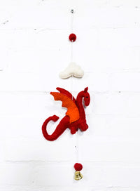 Felt Dragon & Cloud Mobile