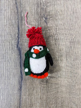Felt Hanging Xmas Hat Penguin